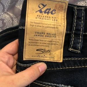 Men’s silver jeans